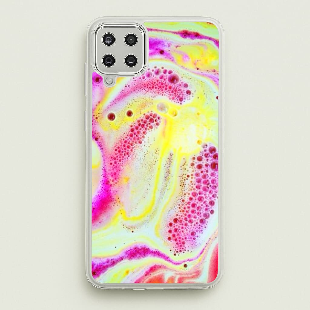 Super Colourful Bath Bomb Pattern - Phone Case for Galaxy A12