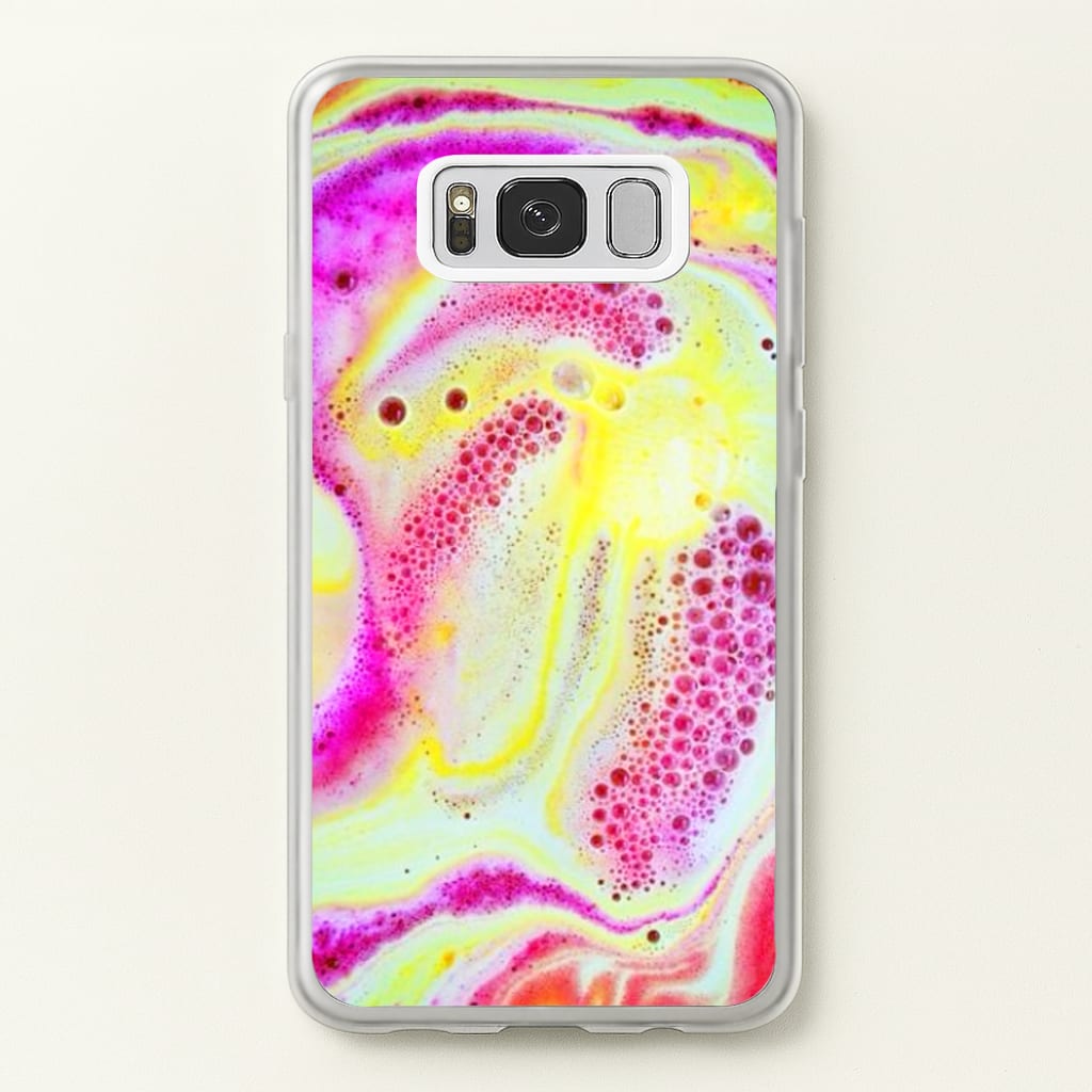 Super Colourful Bath Bomb Pattern - Phone Case for Galaxy S8 Plus