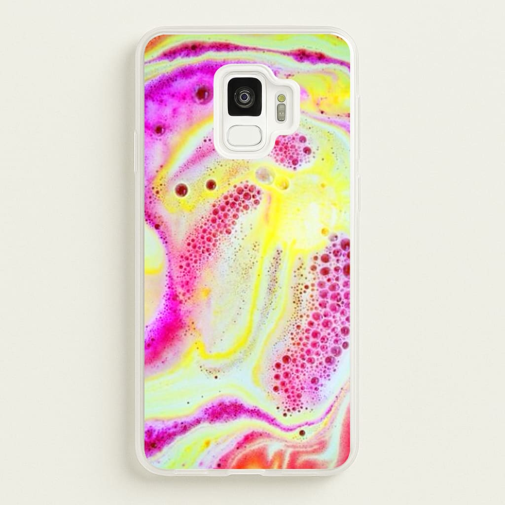 Super Colourful Bath Bomb Pattern - Phone Case for Galaxy S9