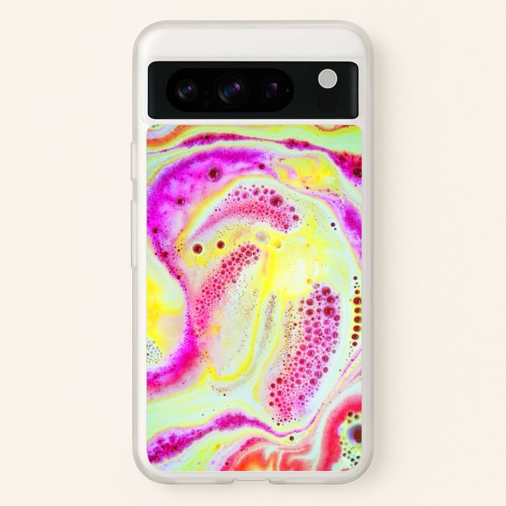 Super Colourful Bath Bomb Pattern - Phone Case for Google Pixel 8 Pro