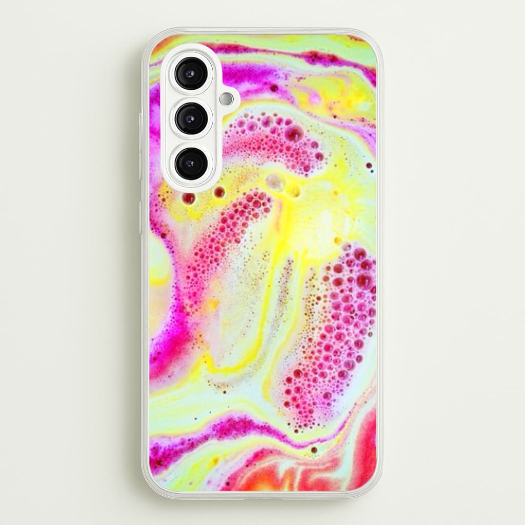 Super Colourful Bath Bomb Pattern - Phone Case for Galaxy A16