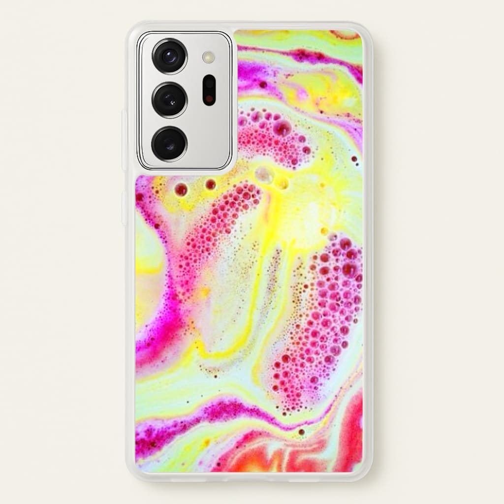 Super Colourful Bath Bomb Pattern - Phone Case for Galaxy Note 20 Ultra