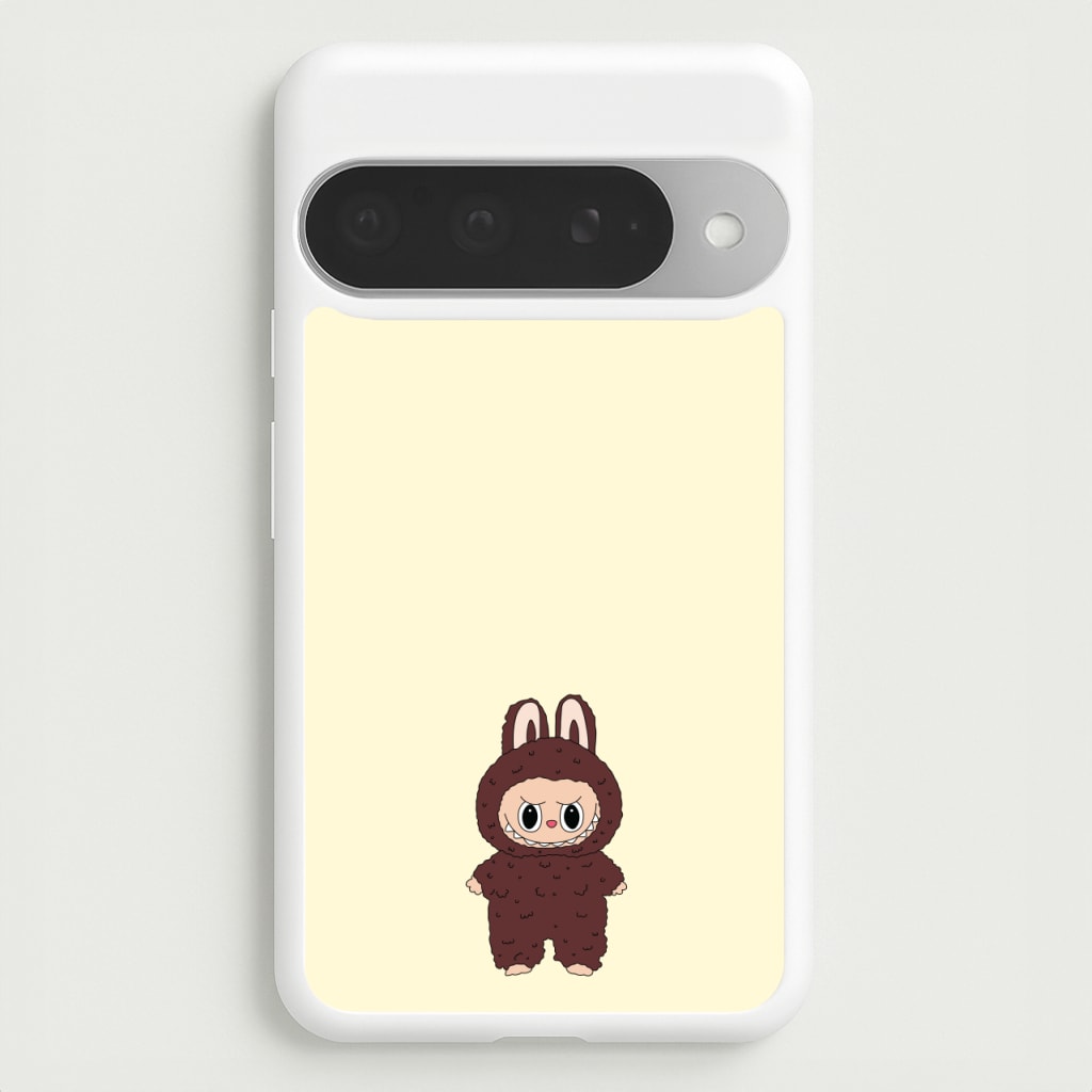 Cute Brown Monster Phone Case for Google Pixel 10 Pro XL