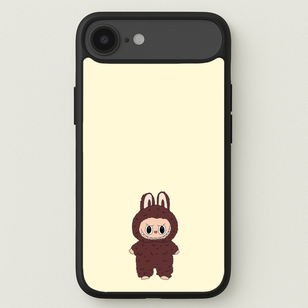 Cute Brown Monster Phone Case for iPhone 17 Air
