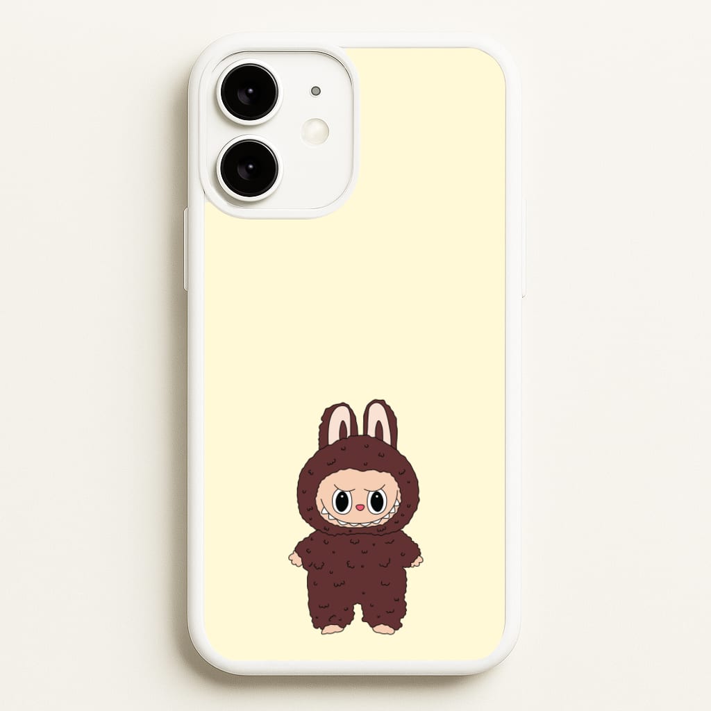 Cute Brown Monster - Plushy Phone Case for iPhone 11