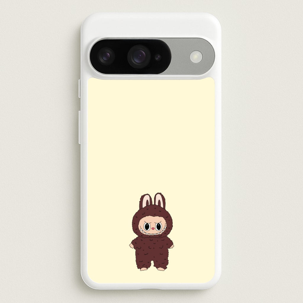 Cute Brown Monster Phone Case for Google Pixel 10 / 10 Pro