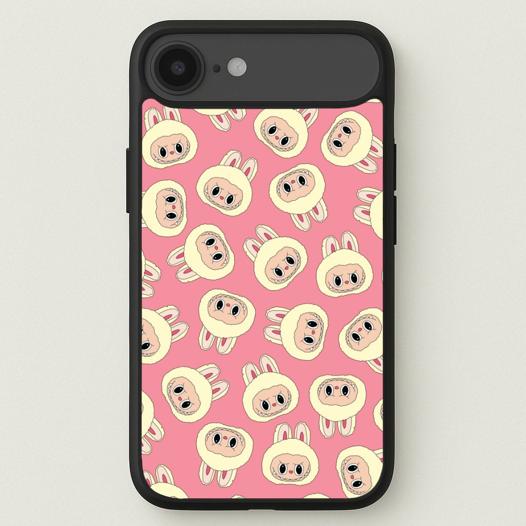 Cute Cream Monster Face Pattern Phone Case for iPhone 17 Air