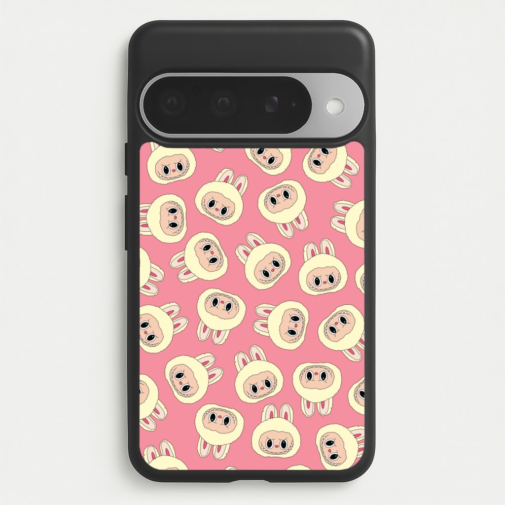Cute Cream Monster Face Pattern Phone Case for Google Pixel 10 Pro XL