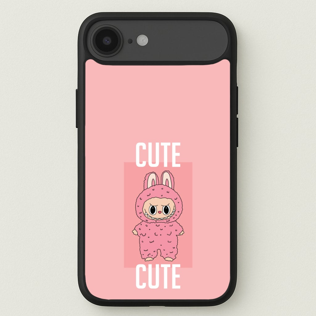 Cute Pink Monster Phone Case for iPhone 17 Air