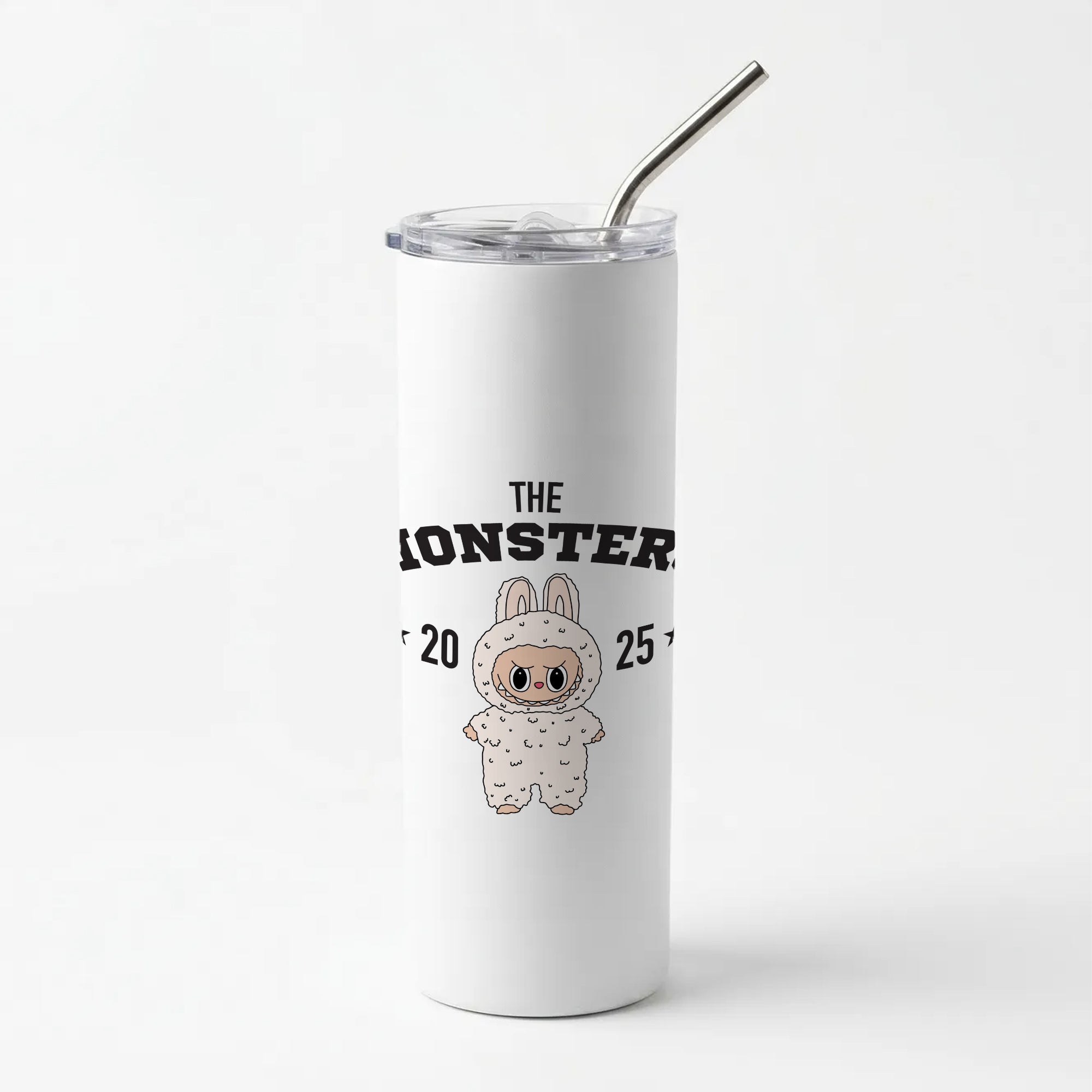 Cute Monster 2025 Pink Skinny Tumbler