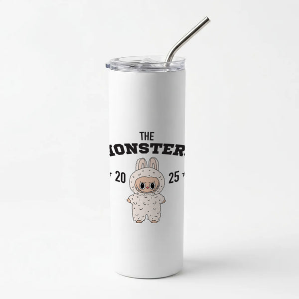 Cute Monster 2025 Pink Skinny Tumbler
