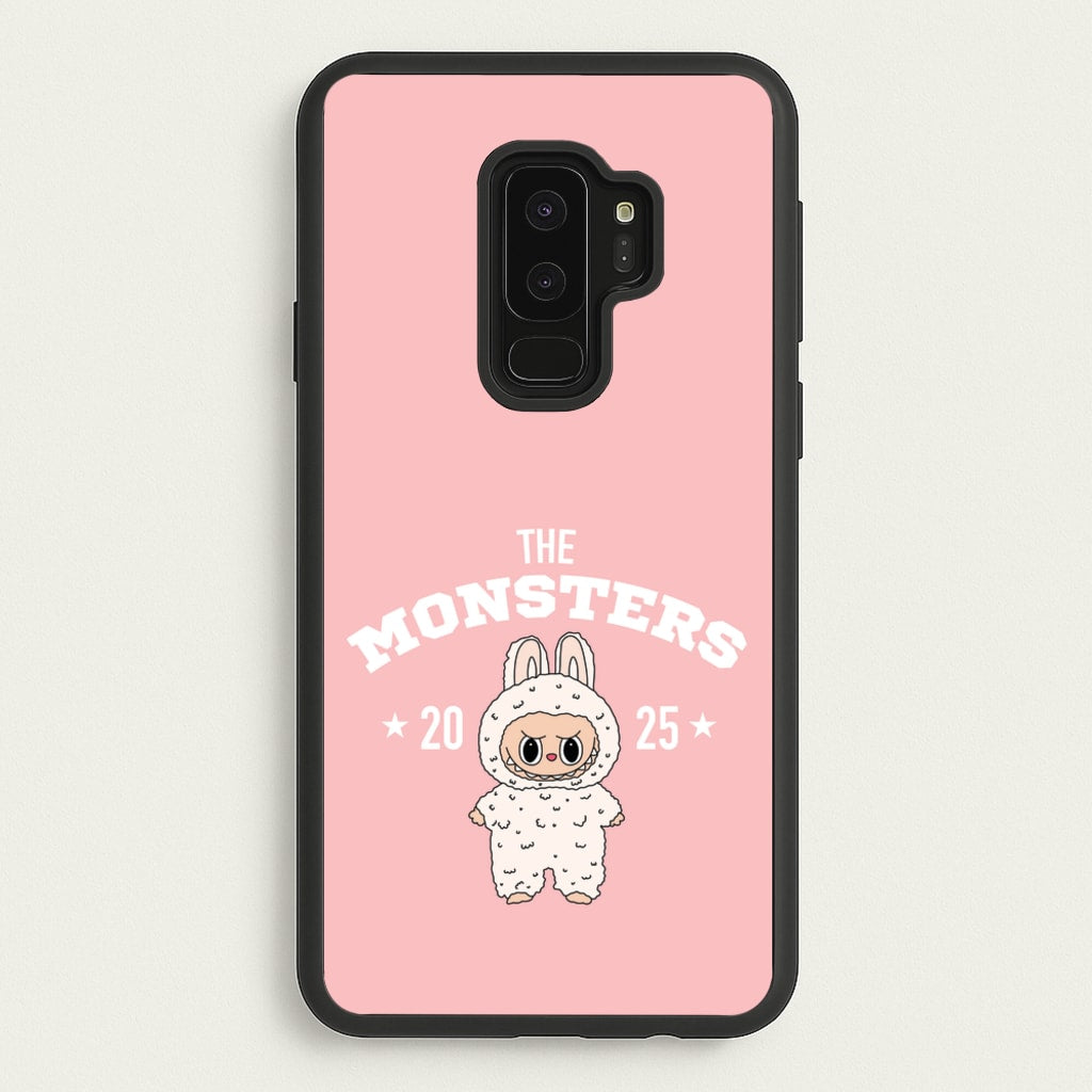 Cute Monster 2025 Pink - Plushy Phone Case for Galaxy S9 Plus