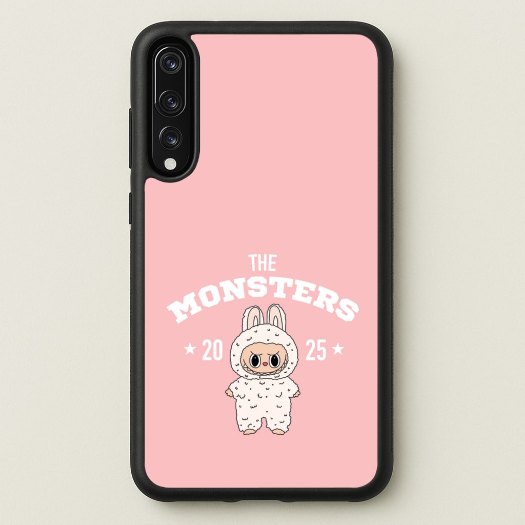 Cute Monster 2025 Pink - Plushy Phone Case for Huawei P20 Pro