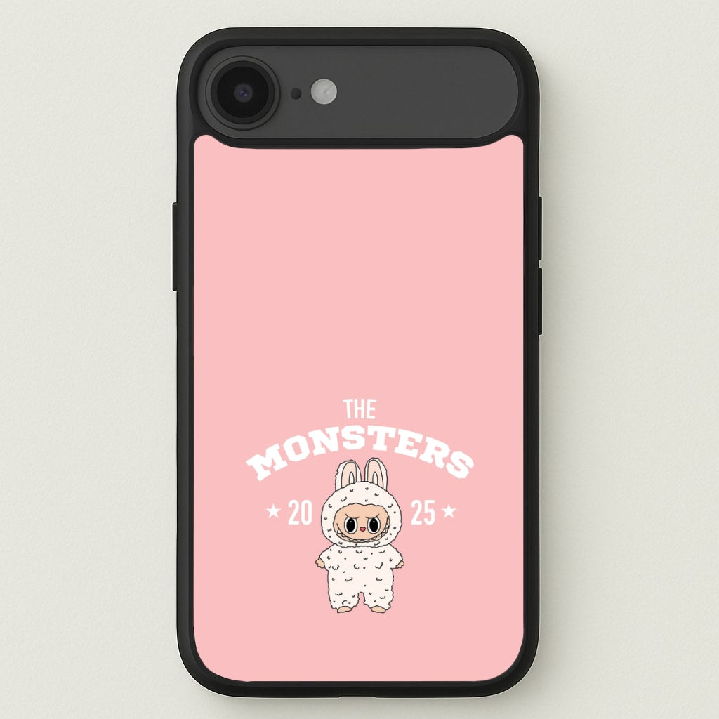 Cute Monster 2025 Pink Phone Case for iPhone 17 Air