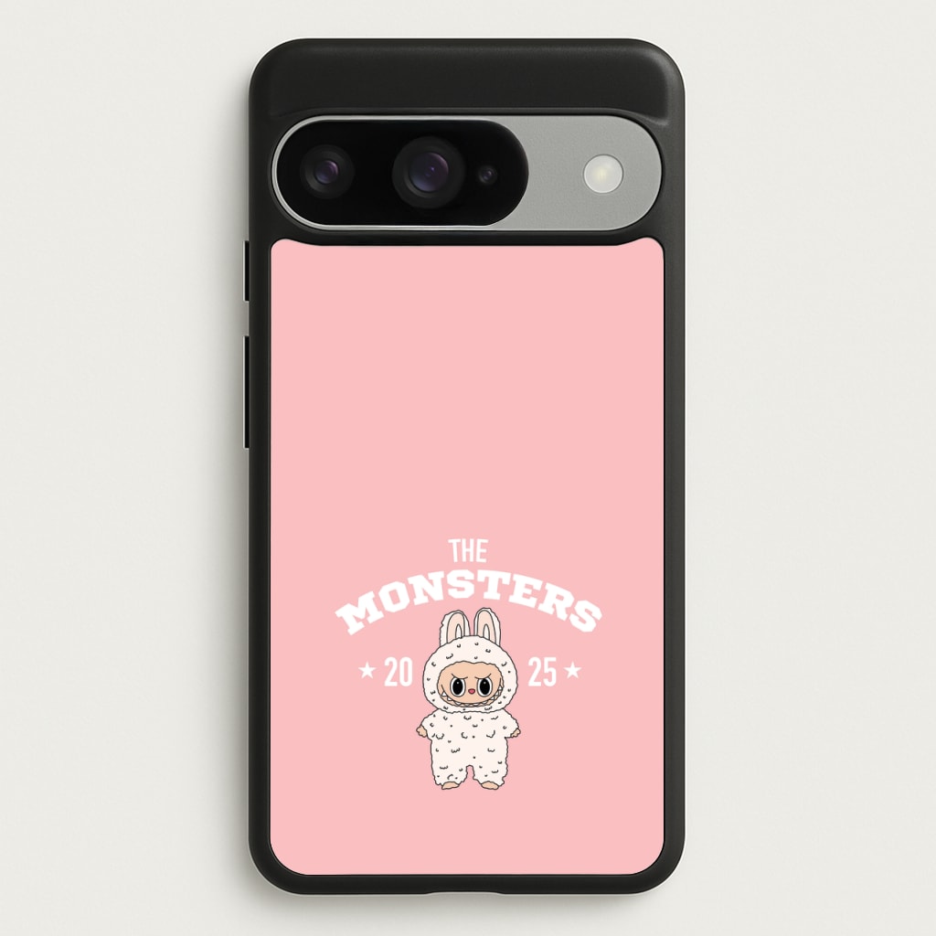 Cute Monster 2025 Pink Phone Case for Google Pixel 10 / 10 Pro
