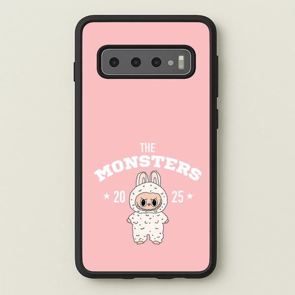 Cute Monster 2025 Pink - Plushy Phone Case for Galaxy S10