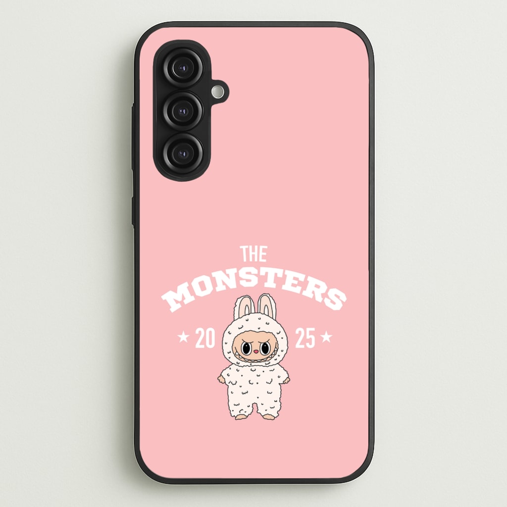 Cute Monster 2025 Pink - Plushy Phone Case for Galaxy S23FE