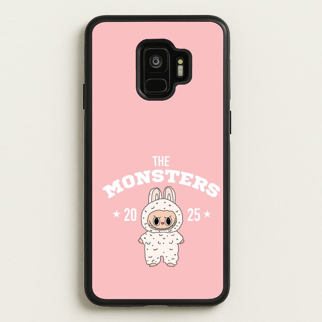 Cute Monster 2025 Pink - Plushy Phone Case for Galaxy S9