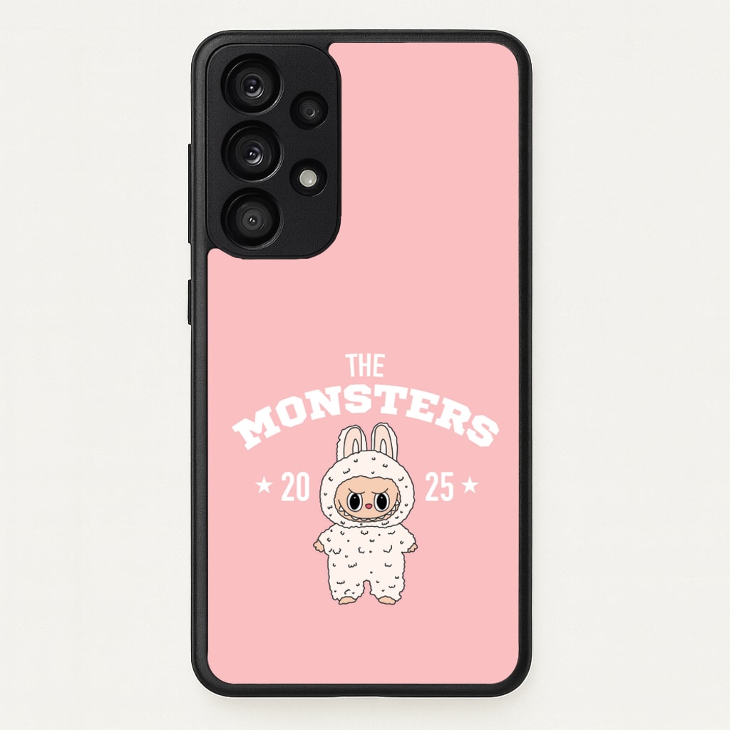 Cute Monster 2025 Pink - Plushy Phone Case for Galaxy A33