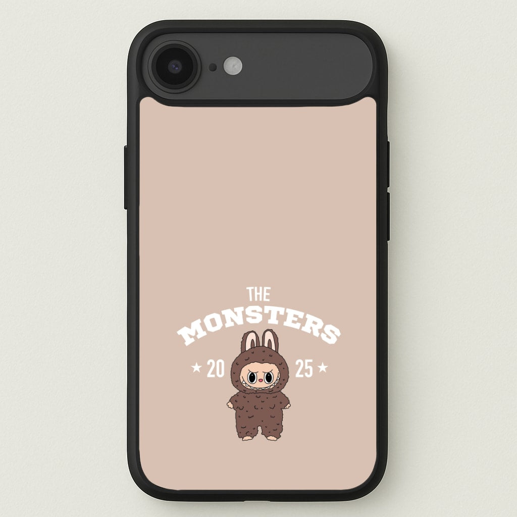 Cute Monster 2025 Biege Phone Case for iPhone 17 Air