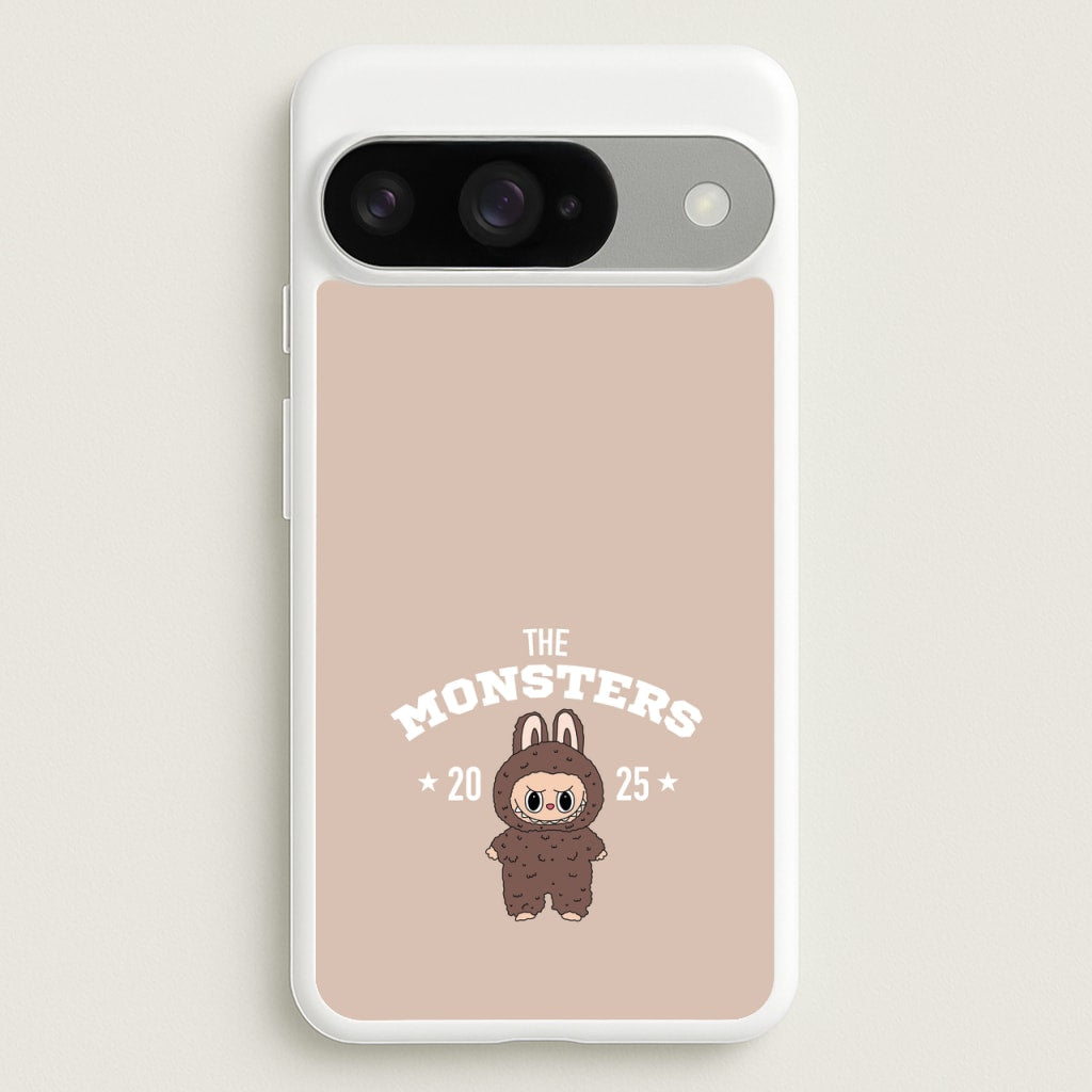 Cute Monster 2025 Biege Phone Case for Google Pixel 10 / 10 Pro