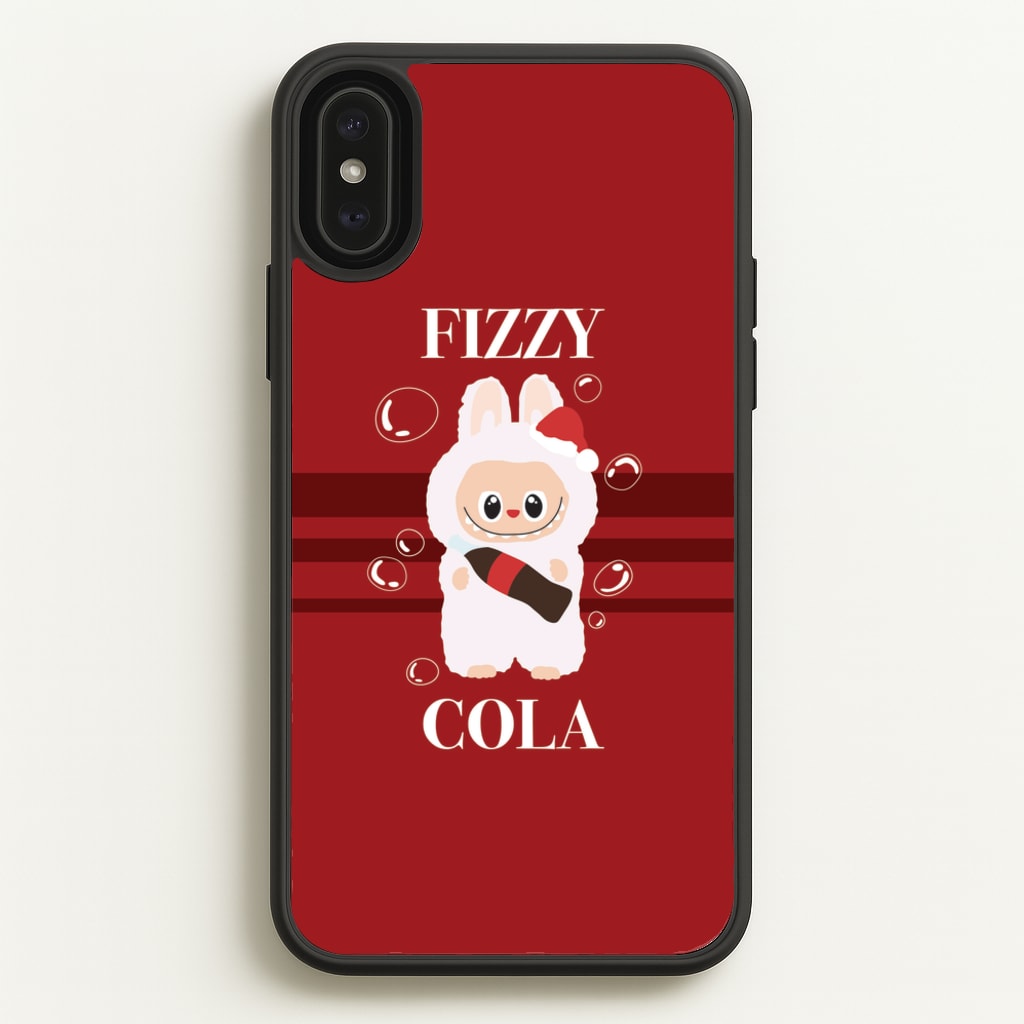 Fizzy Cola Monster - Plushy Phone Case for iPhone XS Max