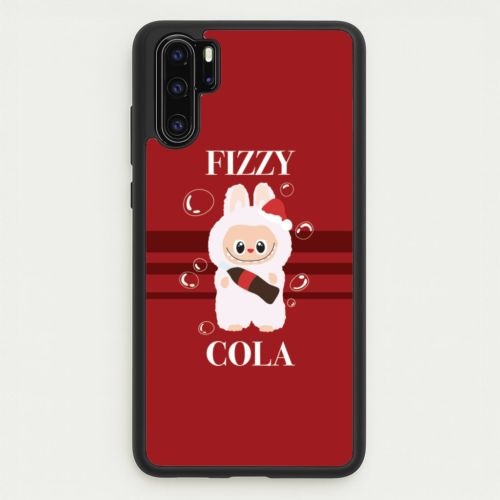 Fizzy Cola Monster - Plushy Phone Case for Huawei P30 Pro