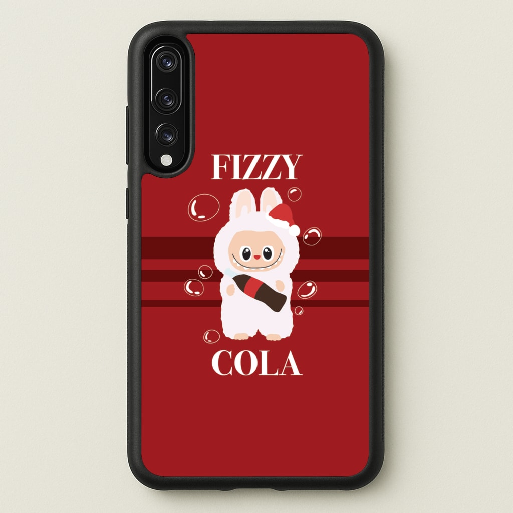 Fizzy Cola Monster - Plushy Phone Case for Huawei P20 Pro