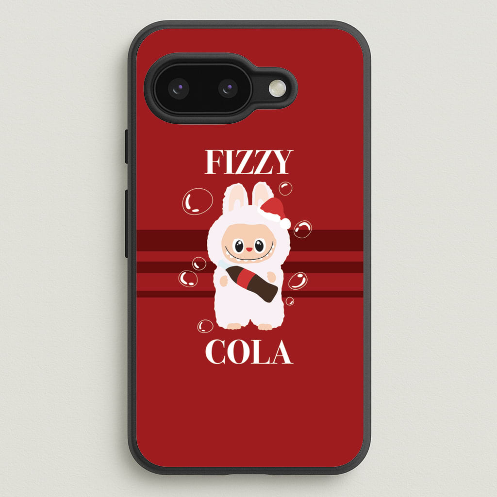 Fizzy Cola Monster - Plushy Phone Case for Google Pixel 9a