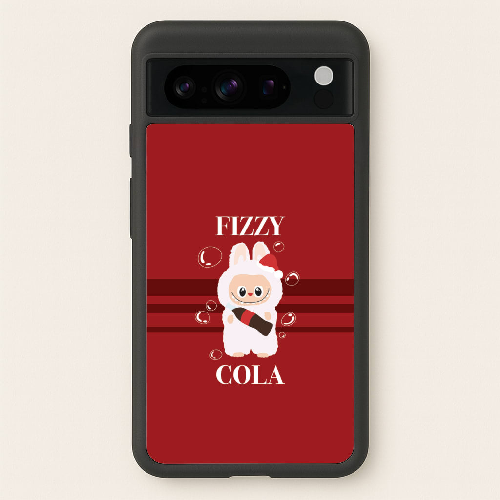 Fizzy Cola Monster - Plushy Phone Case for Google Pixel 8 Pro