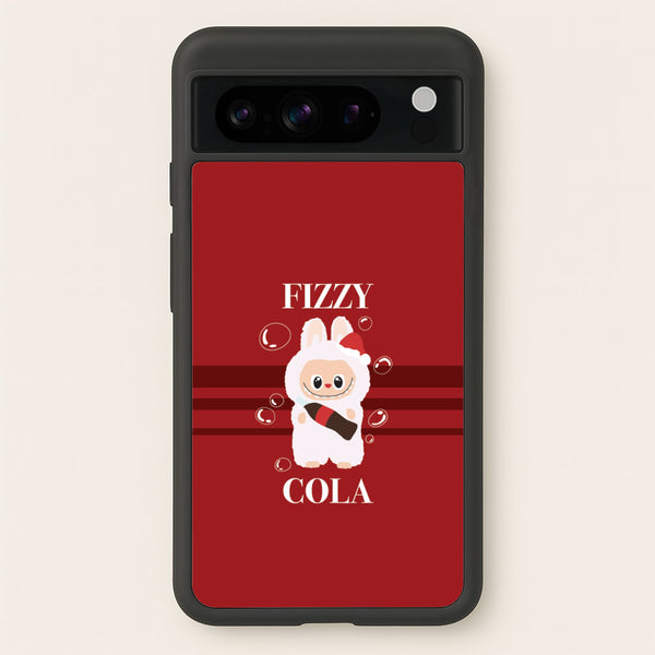 Fizzy Cola Monster - Plushy Phone Case for Google Pixel 8 Pro