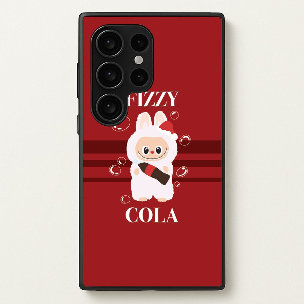 Fizzy Cola Monster - Plushy Phone Case for Galaxy S24 Ultra