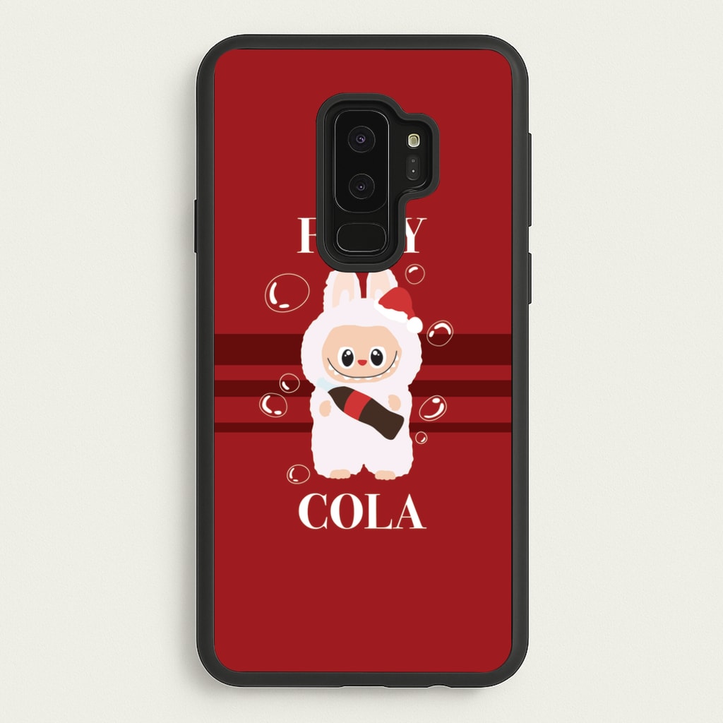 Fizzy Cola Monster - Plushy Phone Case for Galaxy S9 Plus