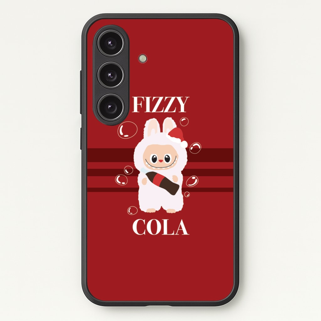 Fizzy Cola Monster - Plushy Phone Case for Galaxy S25 Plus