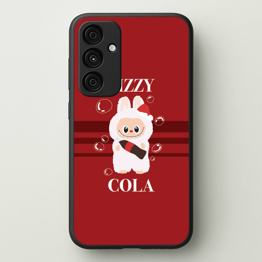 Fizzy Cola Monster - Plushy Phone Case for Galaxy A55