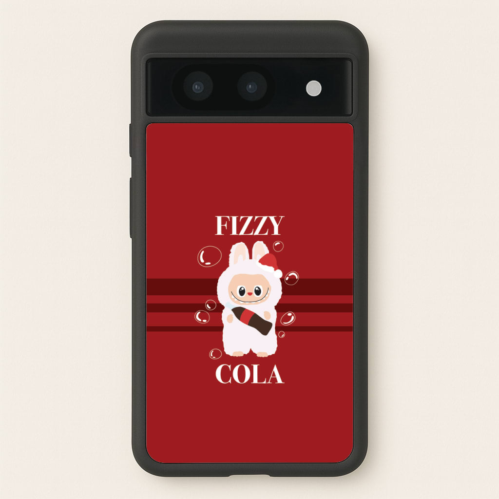 Fizzy Cola Monster - Plushy Phone Case for Google Pixel 8a