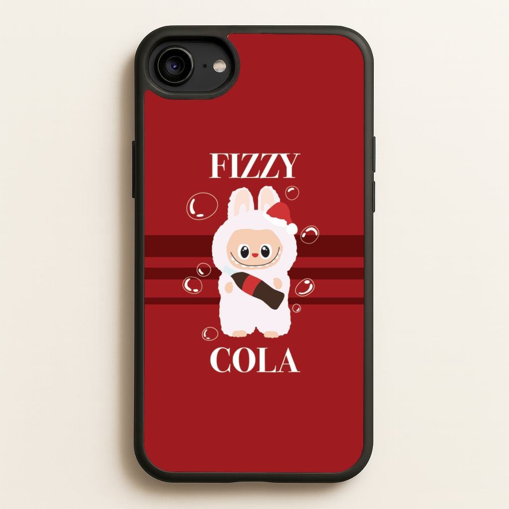 Fizzy Cola Monster - Plushy Phone Case for iPhone 6 / 7 / 8 / SE