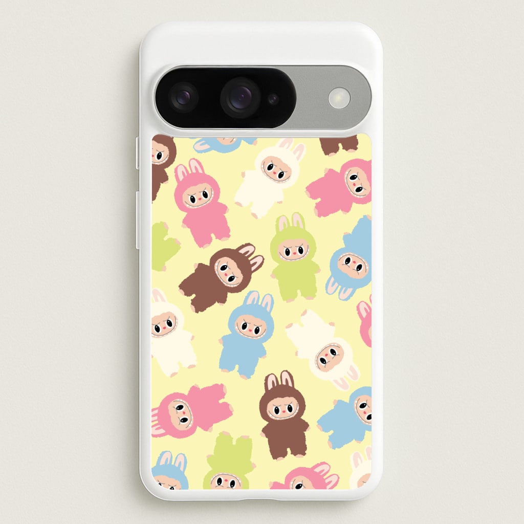 Colourful Little Monsters Pattern Phone Case for Google Pixel 10 / 10 Pro