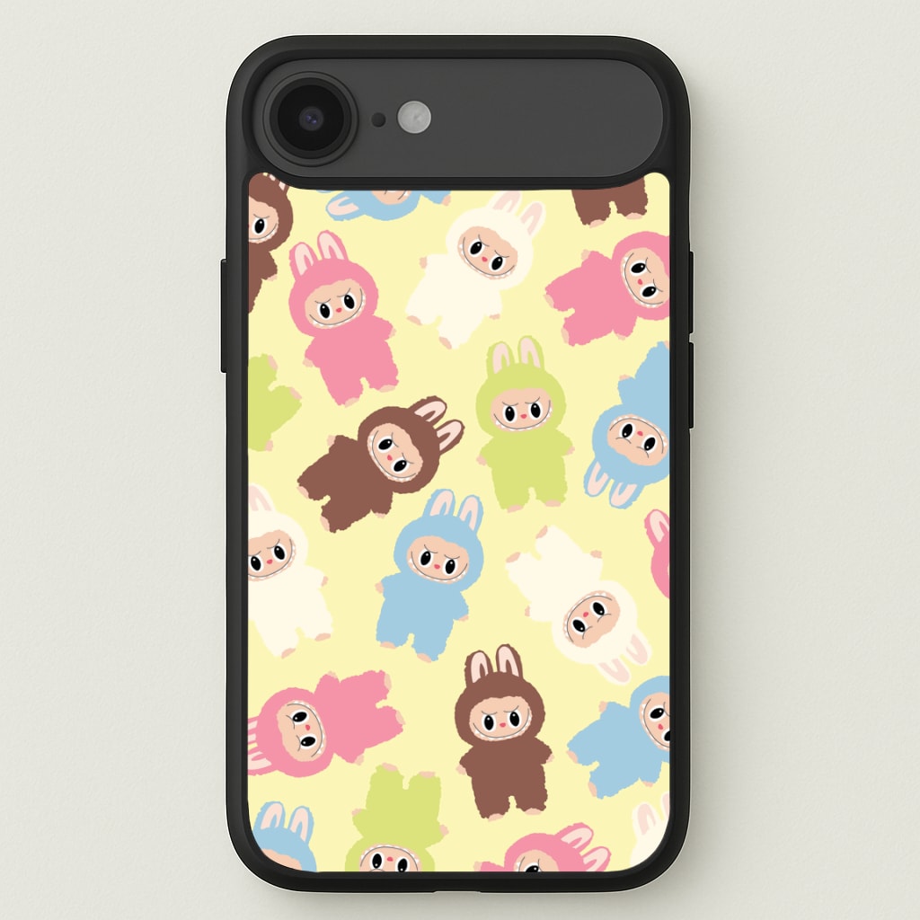 Colourful Little Monsters Pattern Phone Case for iPhone 17 Air