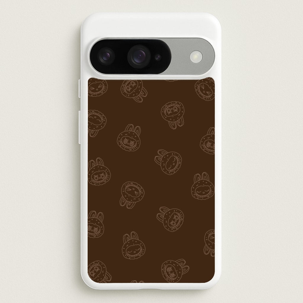 Monsters Outline Pattern I Phone Case for Google Pixel 10 / 10 Pro