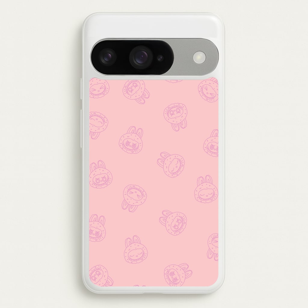 Monsters Outline Pattern II Phone Case for Google Pixel 10 / 10 Pro