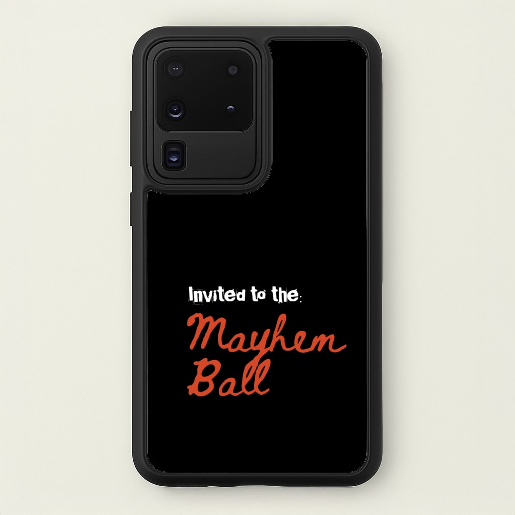 Invited To The Mayhem Ball - Lady Gaga Phone Case for Galaxy S20 Ultra