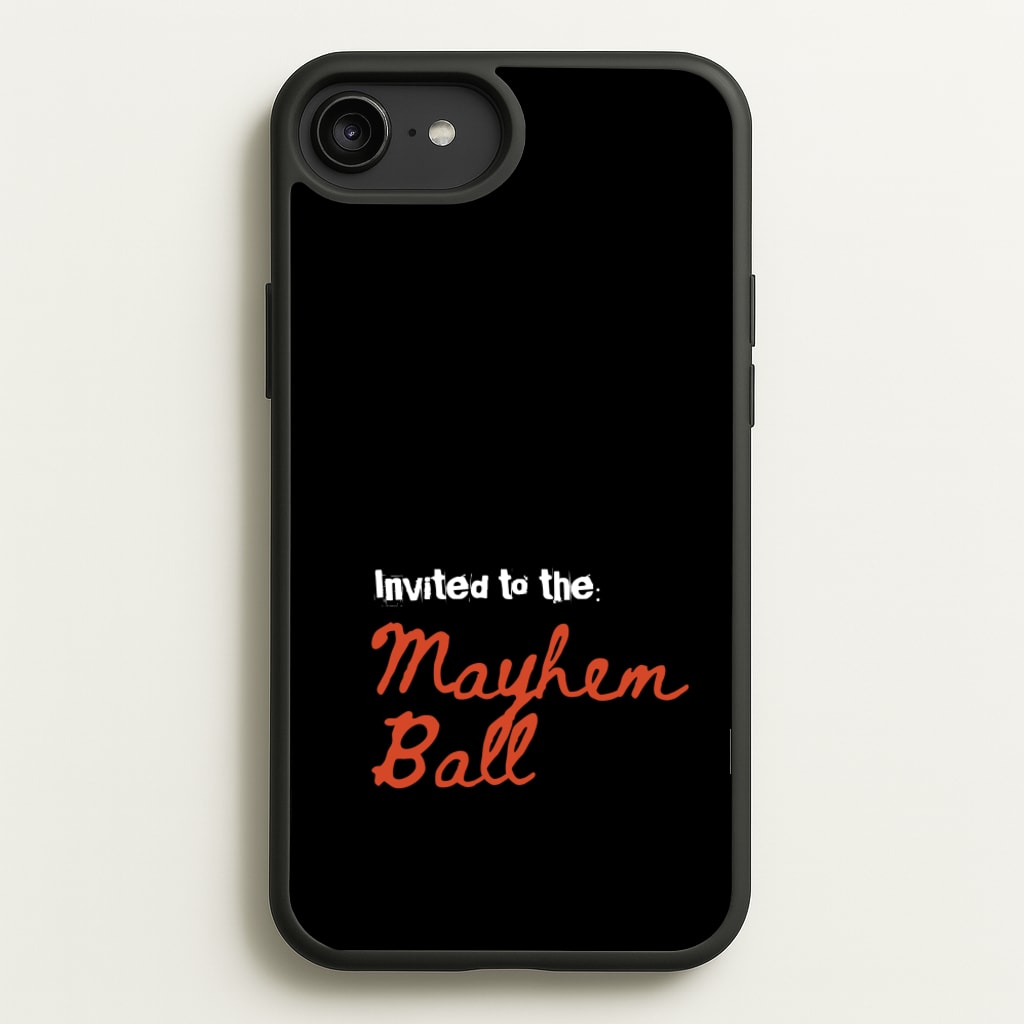Invited To The Mayhem Ball - Lady Gaga Phone Case for iPhone 6 Plus / 7 Plus / 8 Plus