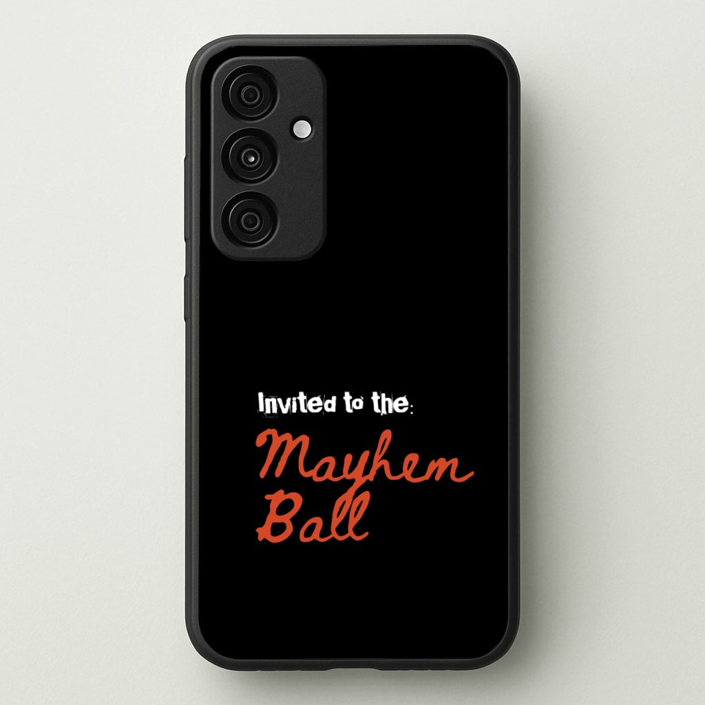 Invited To The Mayhem Ball - Lady Gaga Phone Case for Galaxy A55