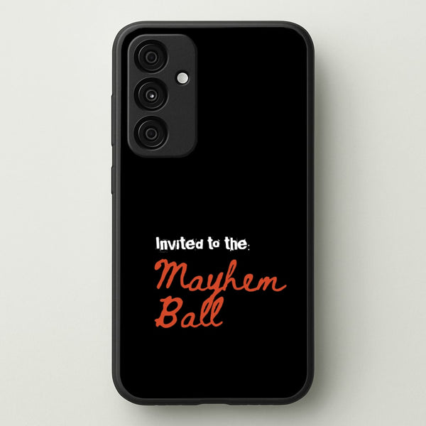 Invited To The Mayhem Ball - Lady Gaga Phone Case for Galaxy A55