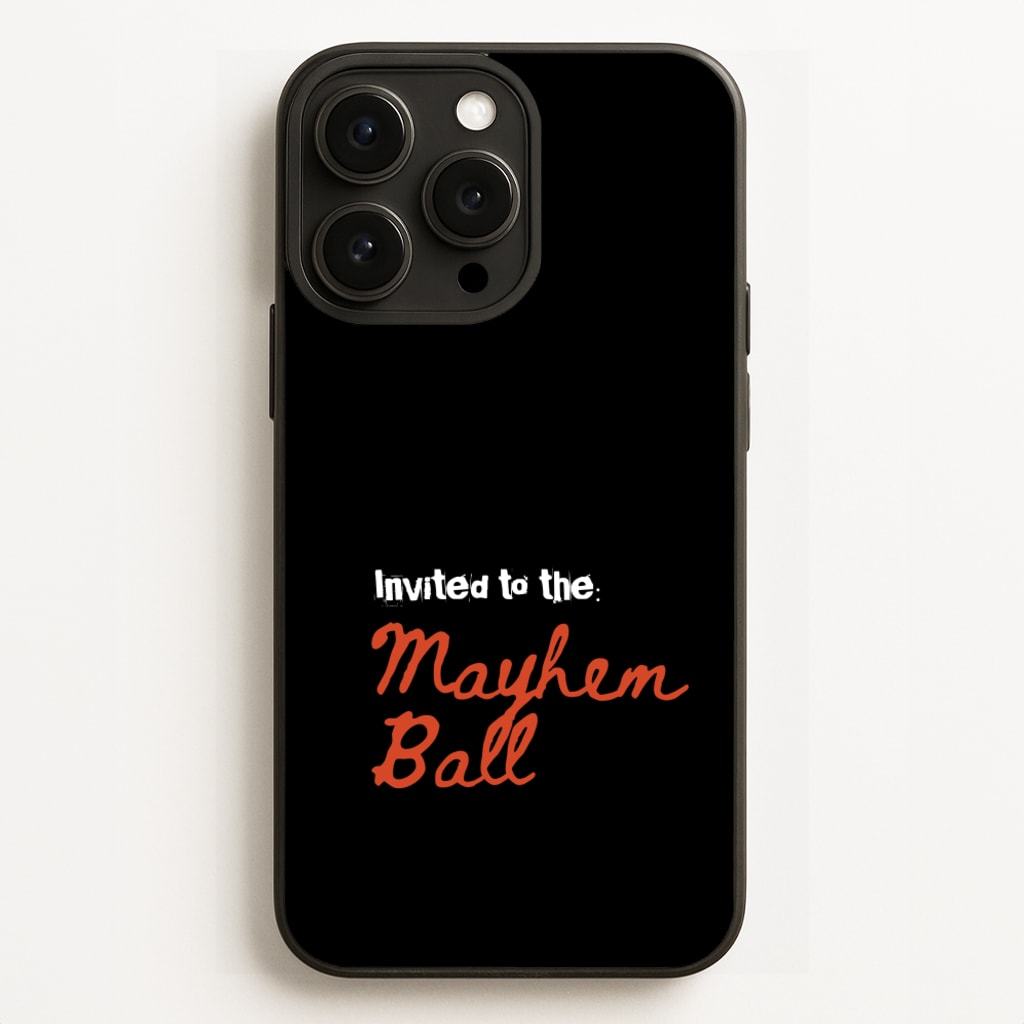 Invited To The Mayhem Ball - Lady Gaga Phone Case for iPhone 12 Pro Max
