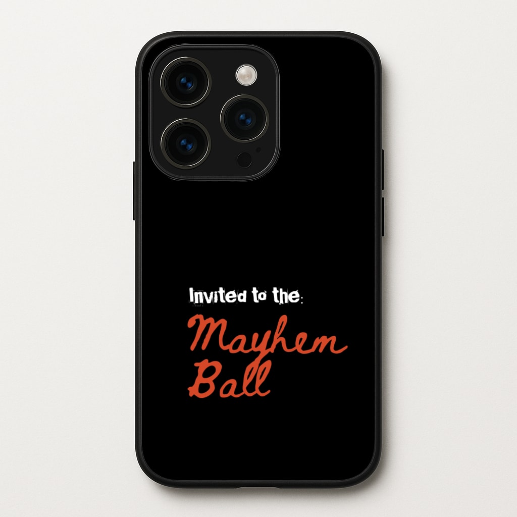 Invited To The Mayhem Ball - Lady Gaga Phone Case for iPhone 15 Pro Max