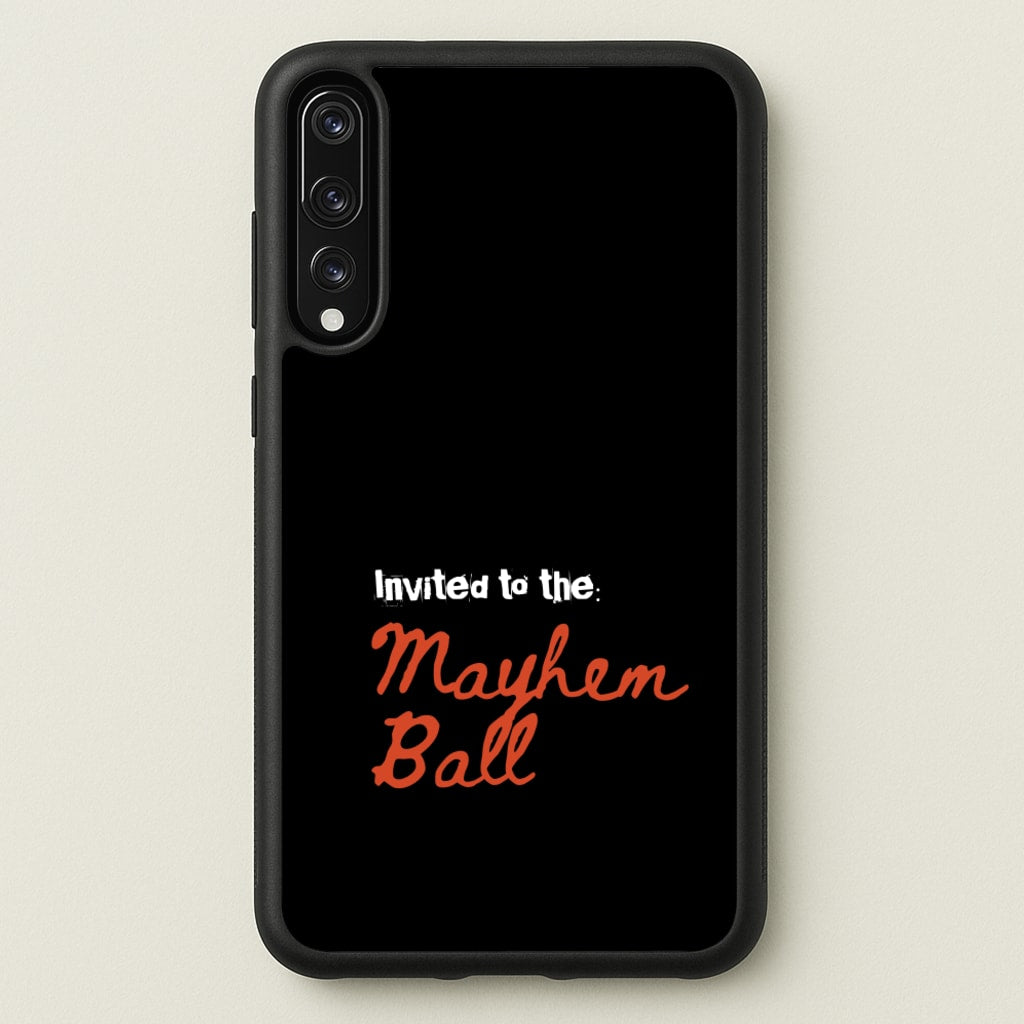 Invited To The Mayhem Ball - Lady Gaga Phone Case for Huawei P20 Pro