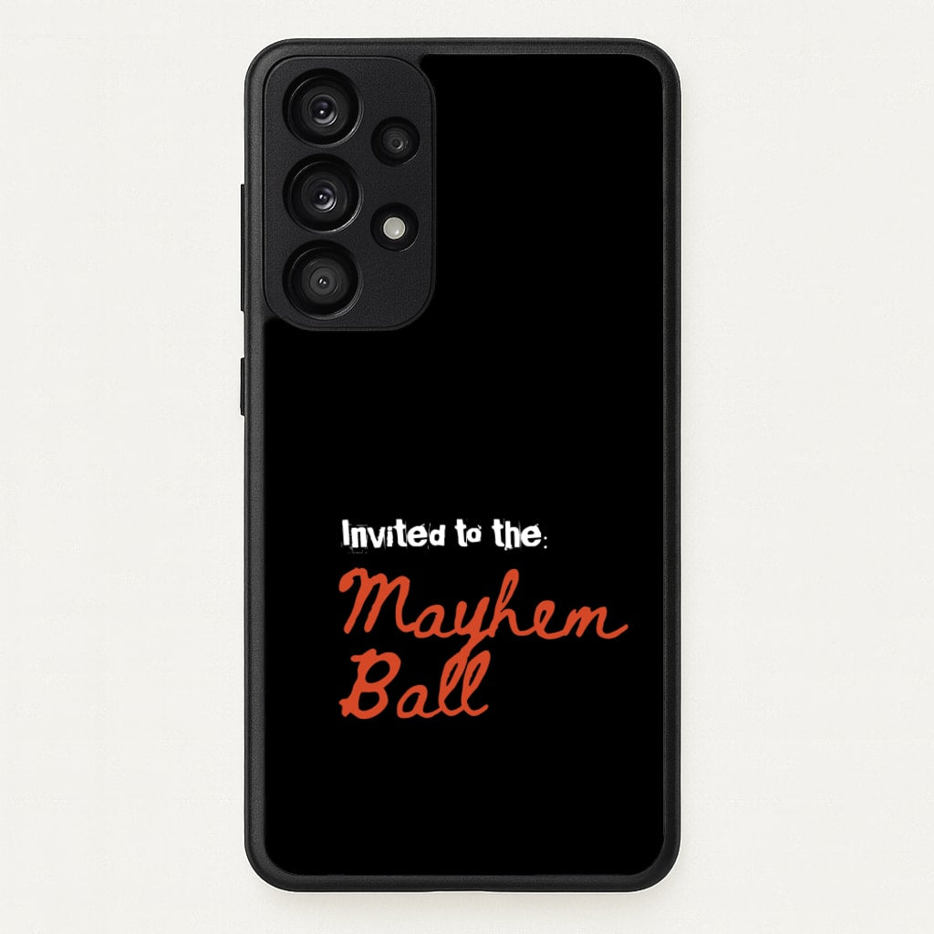 Invited To The Mayhem Ball - Lady Gaga Phone Case for Galaxy A53