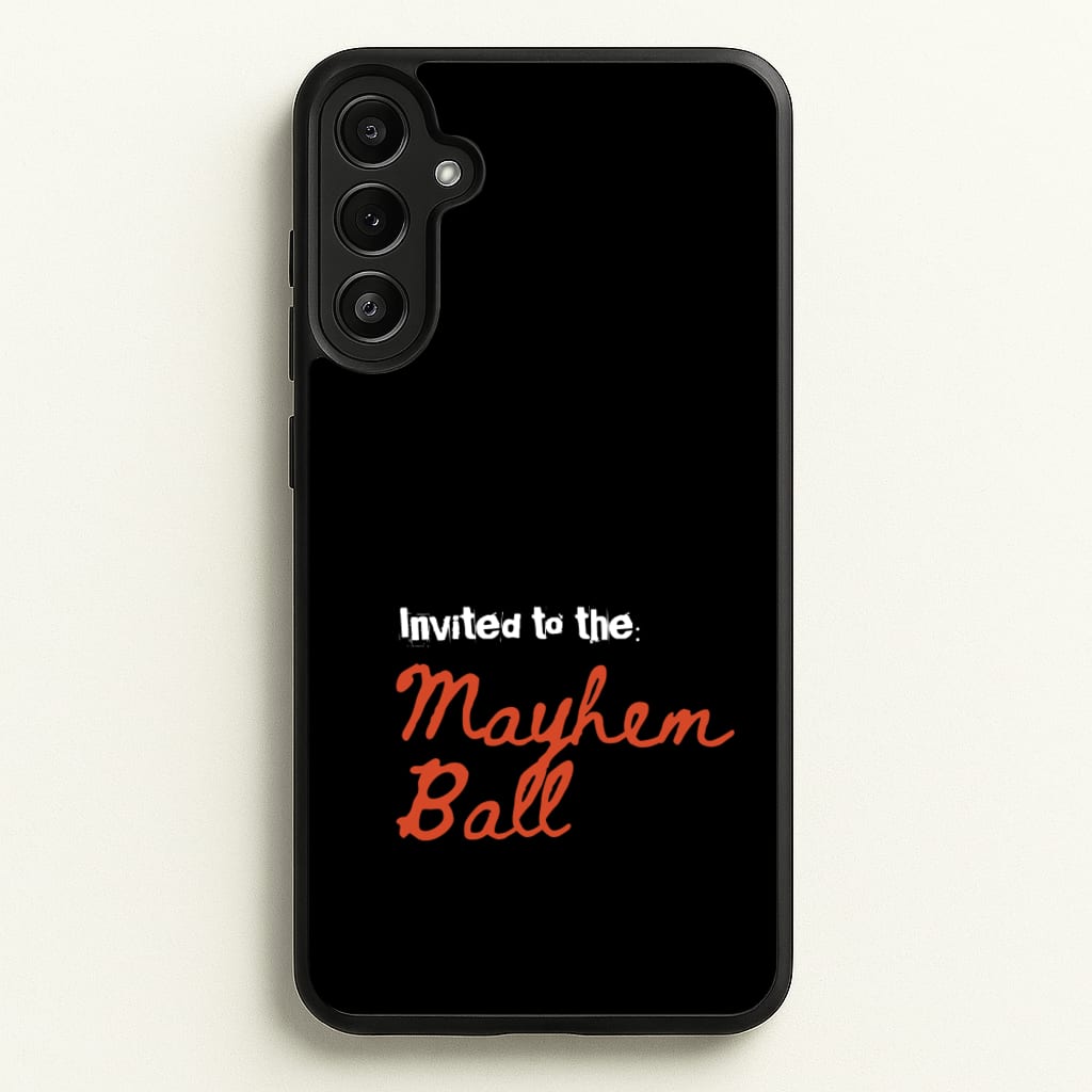 Invited To The Mayhem Ball - Lady Gaga Phone Case for Galaxy A36